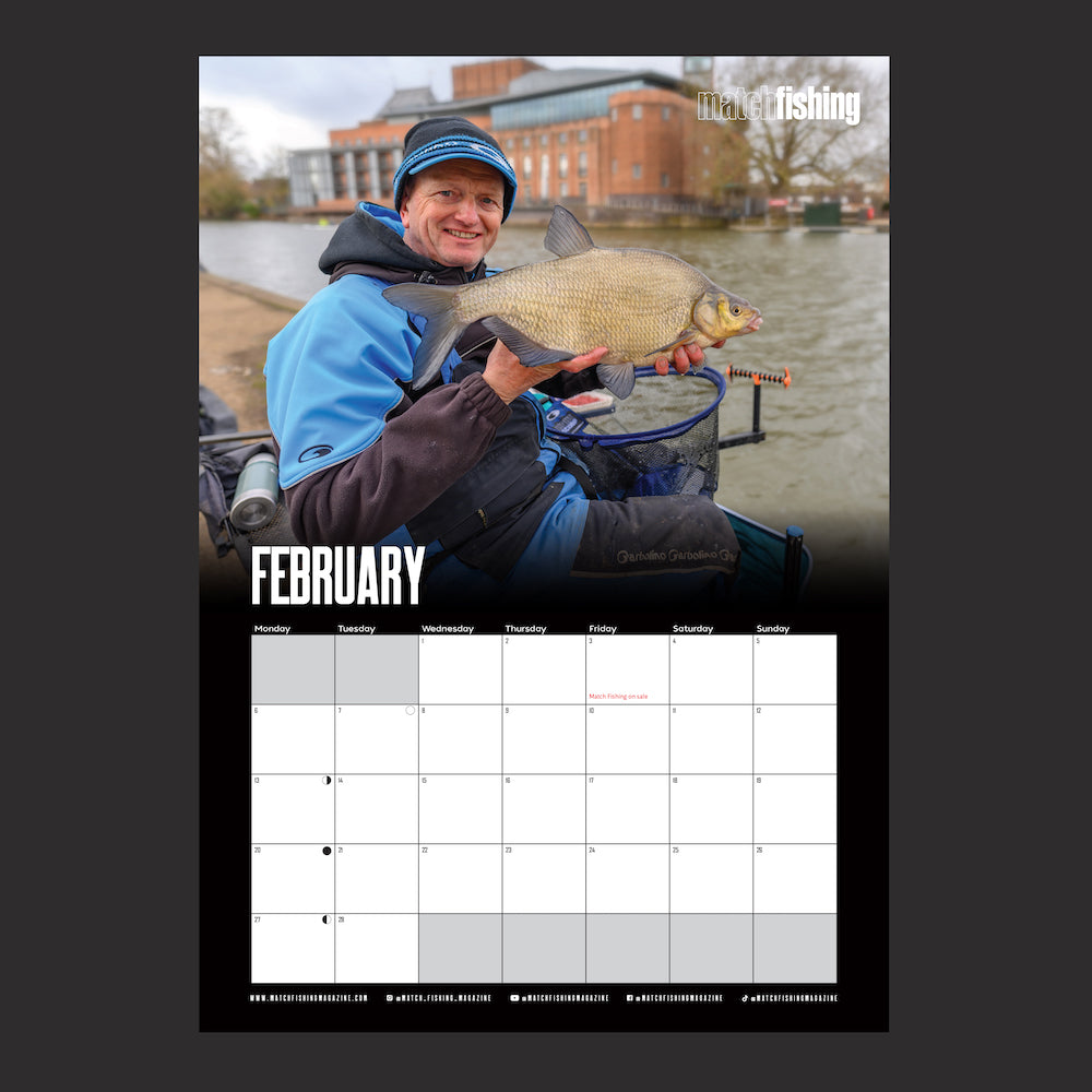 Exclusive Match Fishing Calendar - 2023