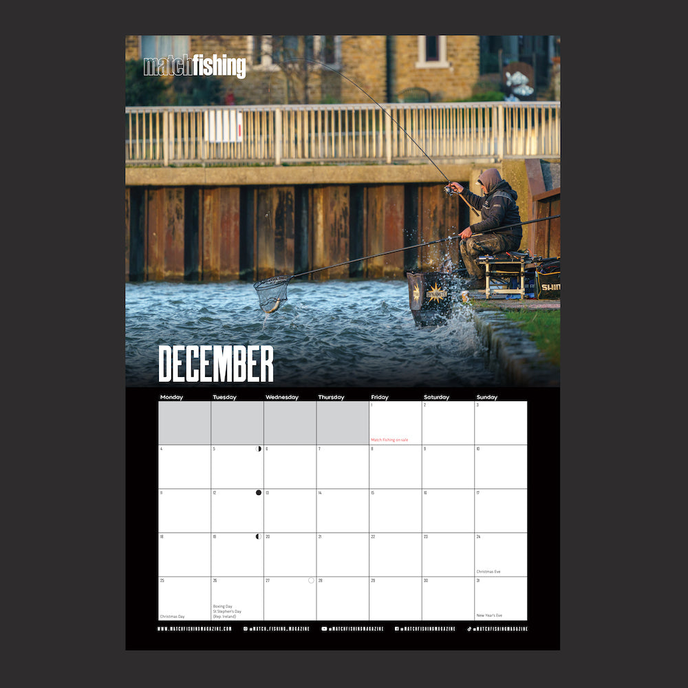 Exclusive Match Fishing Calendar - 2023