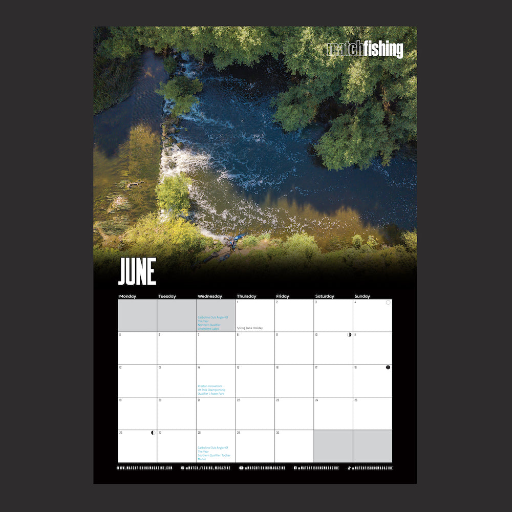 Exclusive Match Fishing Calendar - 2023
